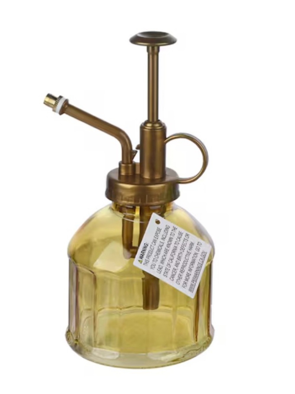 New gold And Clear Garden Collection Plant Mister
  Pump Sprayer